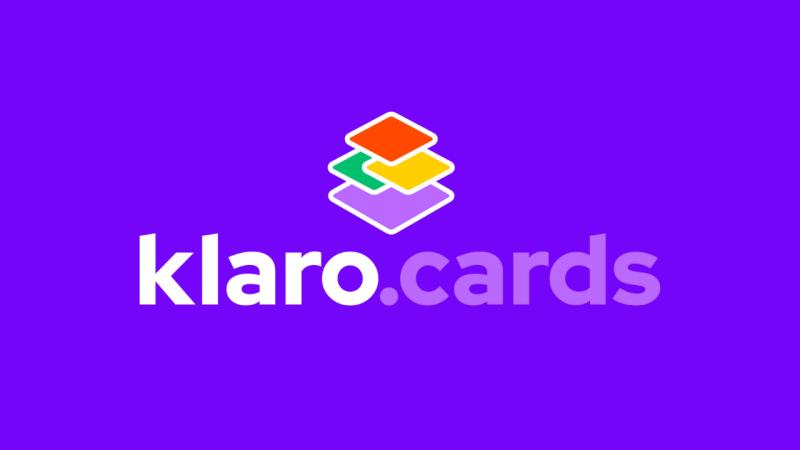Klaro Cards