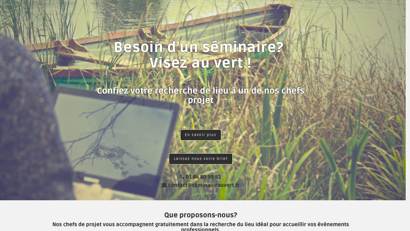 Séminaire au vert