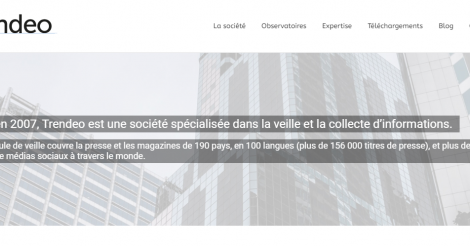 Startup <h3>TRENDEO</h3> France French Tech